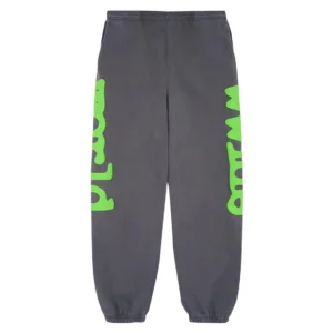 Sp5der Beluga Sweatpants Slate Grey/Green