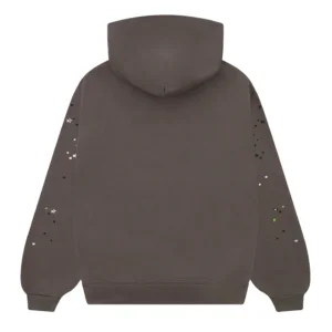 Sp5der Punk V2 Hoodie Slate Grey