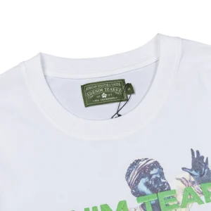 Denim Tears Graphic Statue Walking Sweatshirt White