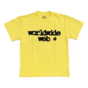 Sp5der Worldwide Yellow Tee
