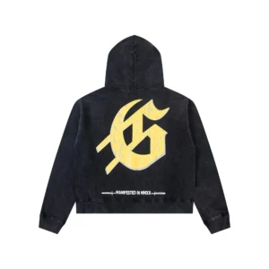 Godspeed Statue Zip-Up Hoodie Black