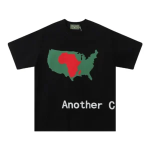 Denim Tears “Another Country” Map T-Shirt Black