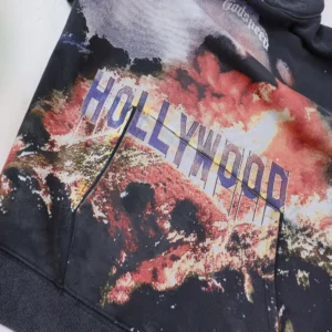 Godspeed Hollywood Flames Hoodie Black