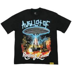 Rolling Loud Tee Black