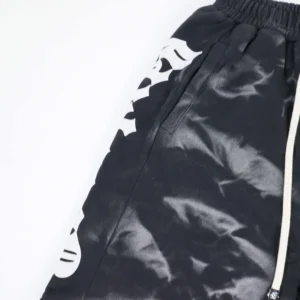 Godspeed Tie-Dye Sweatshorts Black
