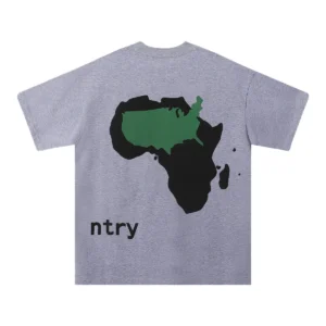 Denim Tears “Another Country” Map T-Shirt Grey