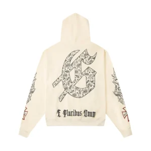 Godspeed Hollywood Flames Hoodie Beige