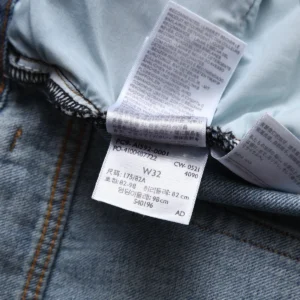 Denim Tears Cotton Wreath Denim Shorts Light Blue