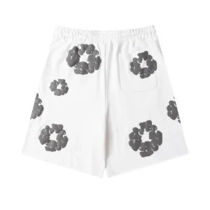 Denim Tears Cotton Wreath Shorts White