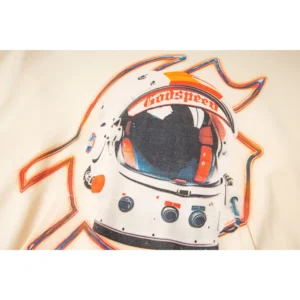 Godspeed Space Shuttle Hoodie Beige