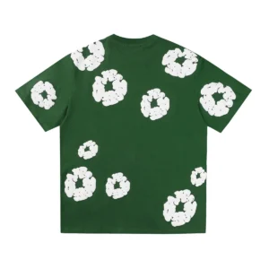 Denim Tears Cotton Wreath T-Shirt Green