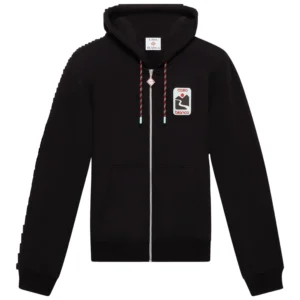 Casablanca Sunset Valley Zip Hooded Sweatshirt