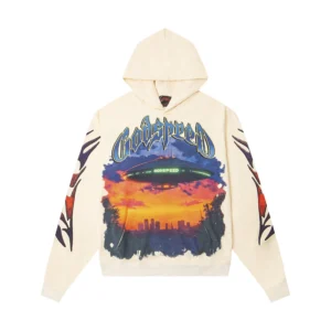Godspeed UFO Sunset Hoodie Beige