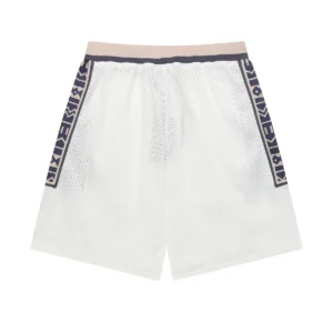 Denim Tears Mesh Basketball Shorts White