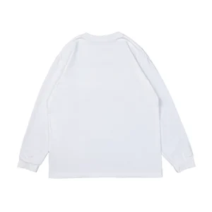 Denim Tears Polenta Fancy Grits Long Sleeve T-Shirt White