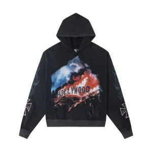 Godspeed Hollywood Flames Hoodie Black