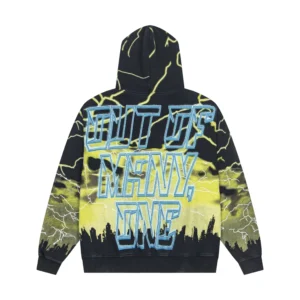 Godspeed Liberty Lightning Zip Hoodie Yellow