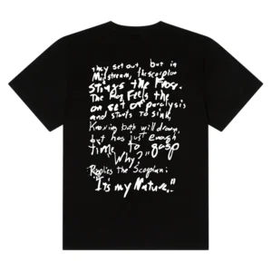 Denim Tears Scorpion & Frog Graphic T-Shirt White