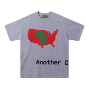 Denim Tears “Another Country” Map T-Shirt Grey