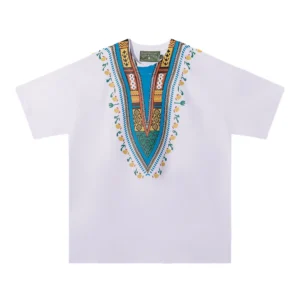 Denim Tears Dashiki Print T-Shirt White