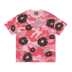 Denim Tears Cotton Wreath T-Shirt Pink Camo