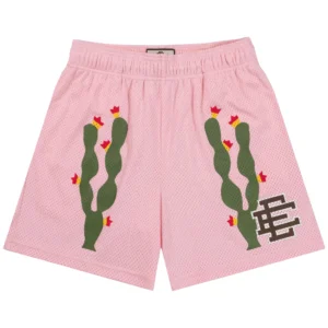 Eric Emanuel Cactus Shorts Pink