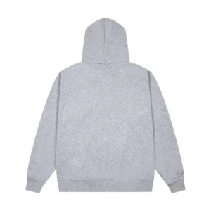 Godspeed Rhinestone Logo Zip Hoodie Grey