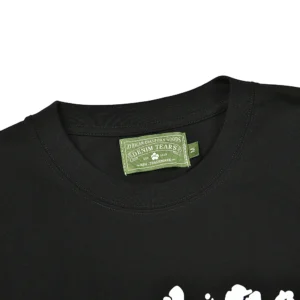 Denim Tears Cotton Wreath Logo Sweatshirt Black