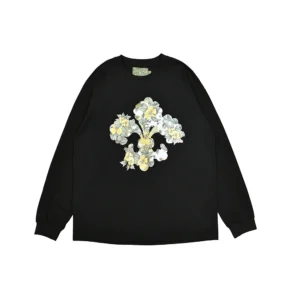Denim Tears Cotton Wreath Sweatshirt Black