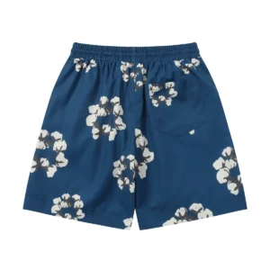 Denim Tears Cotton Wreath Shorts Blue Street Core