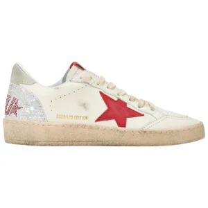 Women's Valentine’s Day Ball Star with red leather star and red Swarovski lettering