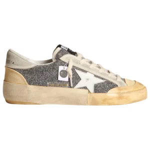 Women's Super-Star LAB with white star and Swarovski glitter upper