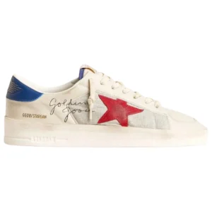 Men's Stardan in nylon with red suede star and blue leather heel tab