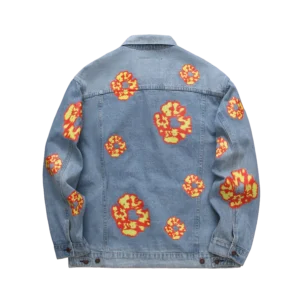 Denim Tears Cotton Wreath Denim Jacket Blue