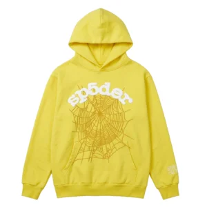 Sp5der Websuit Hoodie Yellow