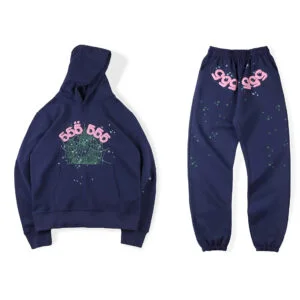 Sp5der Young Thug 555555 Tracksuit Blue