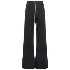 Rick Owens Wide Pusher Pants in Black