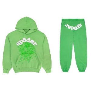 Sp5der Web Tracksuit Slime Green