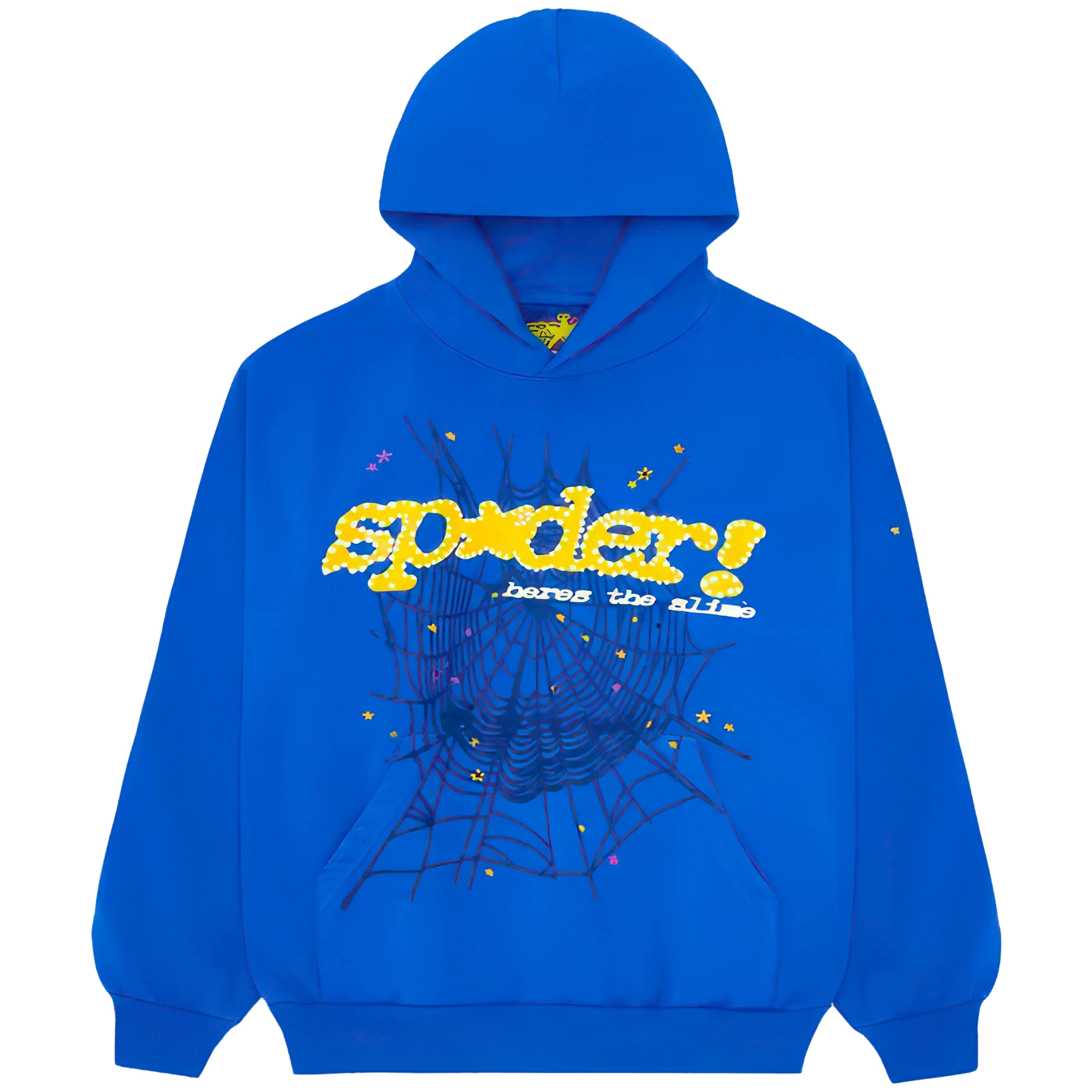 Sp5der Hoodie TC Blue