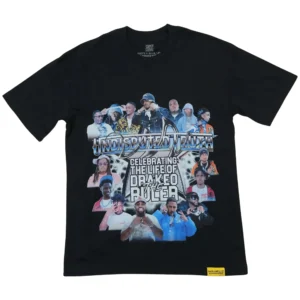Cough Syrup Drakeo The Ruler Tribute Tee Black