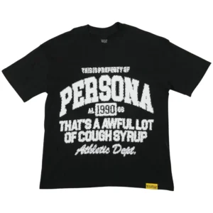 Cough Syrup Persona Tee Black