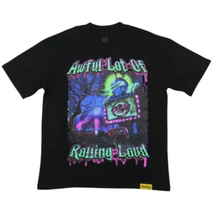 Cough Syrup Rolling Loud Horror Tee Black