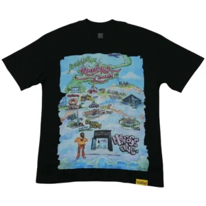 Cough Syrup Rolling Loud Map Tee Black