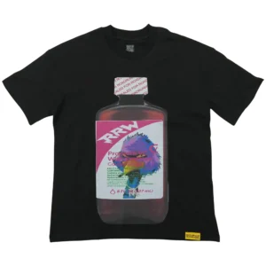 Cough Syrup Rrw Bottle Tee Black