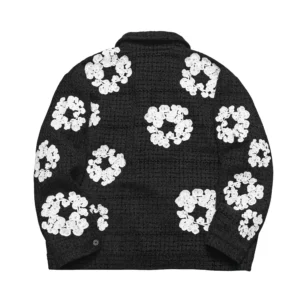 Denim Tears Cotton Wreath Wool Jacket Black