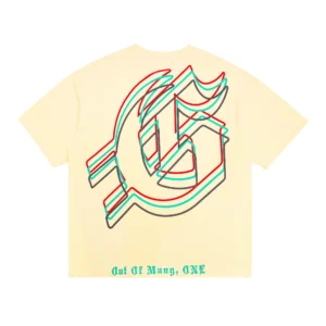 Godspeed Dual Skull T-Shirt Beige