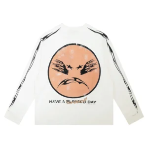 Hellstar Have a Blessed Day Longsleeve Beige