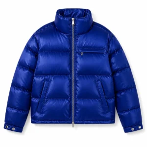 Trapstar Decoded Puffer Jacket Blue