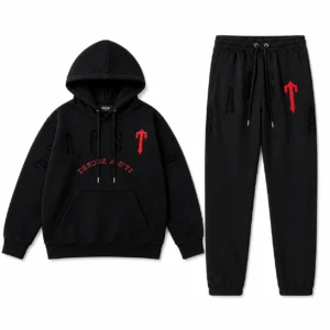 Trapstar Decoded Arch 2.0 Hooded Tracksuit Black