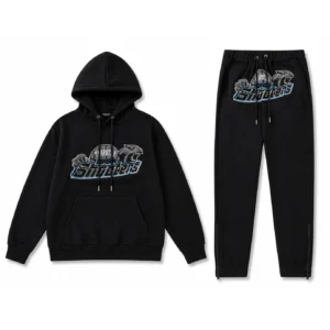 Trapstar Frostbite Shooters Tracksuit Black